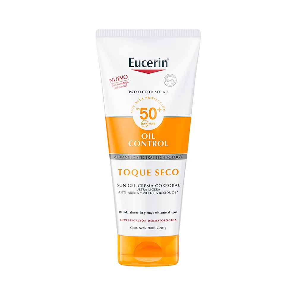 EUCERIN Protector Solar Corporal Toque Seco Sun Fps50+ 200 ml