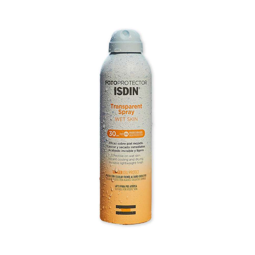 ISDIN Fotoprotector Transparent Spray Wet Skin SPF 50 X 250 ml