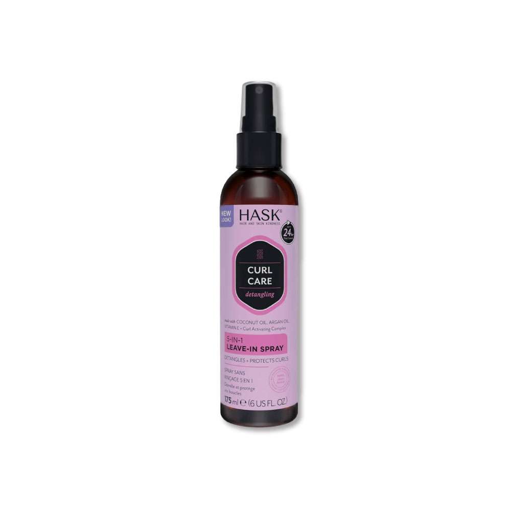 HASK Curl Care Spray Sin Enjuague 5 En 1 Rizos x175 ml